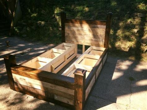 DIY Recycled Pallet Beds Sustainable Sleep Solutions - raincitystudios.com