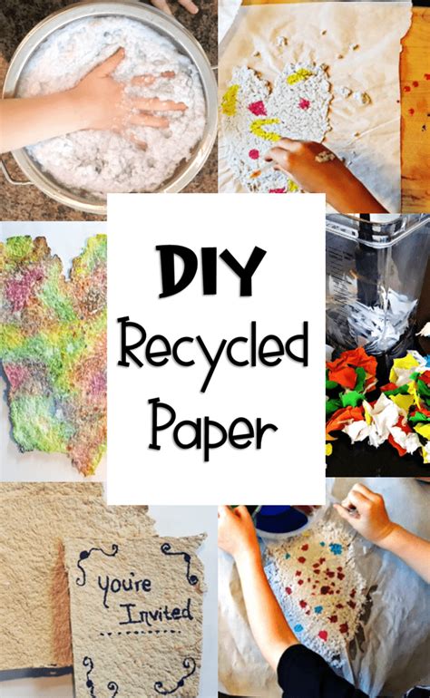 DIY RECYCLED PAPER | DIY RECYCLED PAPER - raincitystudios.com