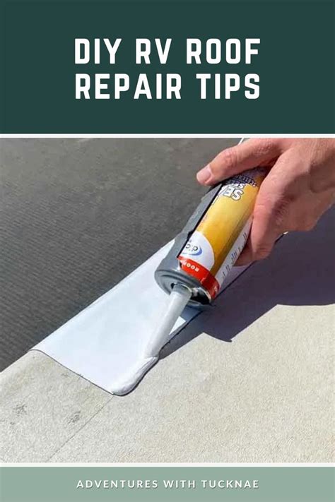 DIY RV Roof Repair - How to Repair a Tear in Your RV Roof - YouTube