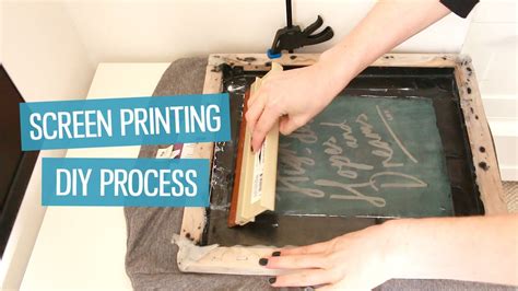DIY SCREEN PRINTING - Silk Screen Printing Pre … - muktibox.com