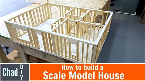 DIY Scale Model House Build YouTube