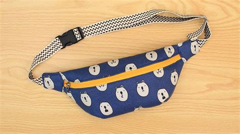 DIY Simple Fanny Pack - small size Waist Bag Sewing Free …