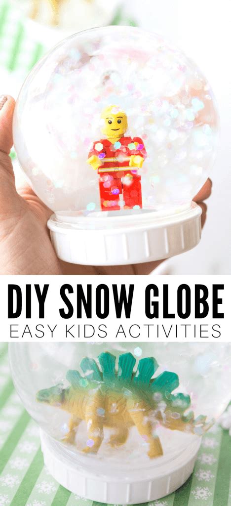 DIY Snow Globe - Little Bins for Little Hands