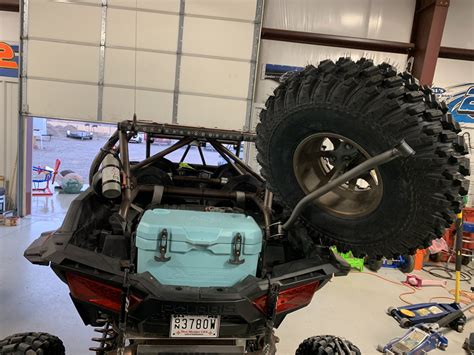 DIY Spare Tire Carrier Polaris RZR Forum - RZR Forums.net