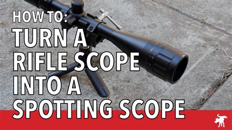 DIY Spotting Scope - YouTube