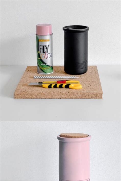 DIY Storage Cork Jar - Homedit