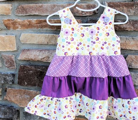 DIY TODDLER DRESS easy spring dress without a pattern