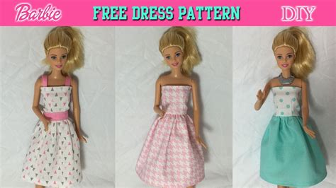 DIY Tutorial How to make Barbie Doll Pants Free Pattern YouTube