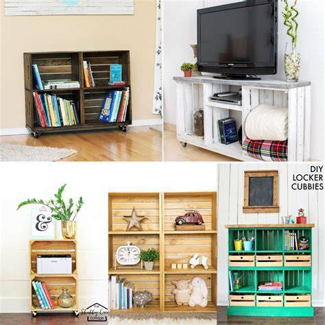 DIY Wooden Crate Furniture Ideas in Home Decor - raincitystudios.com