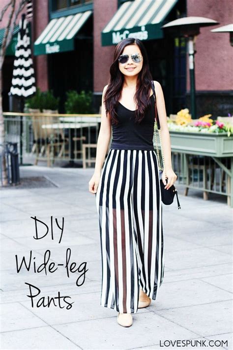 DIY Wideleg Pants A super easy tutorial with stepbystep