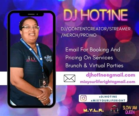 DJ Hot1ne - Owner - Mix Your Life Right LLC LinkedIn