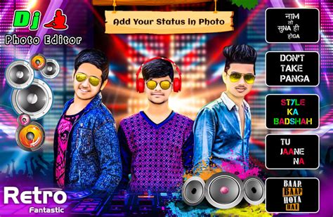 DJ Photo Editor Dj PhotoFrames APK Download for Android 