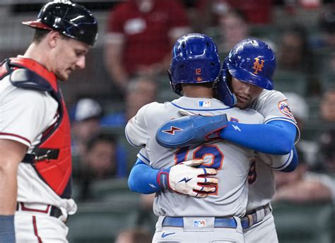 DJ Stewart, Francisco Lindor homer as Mets break out the hammer on Braves in series-opening win