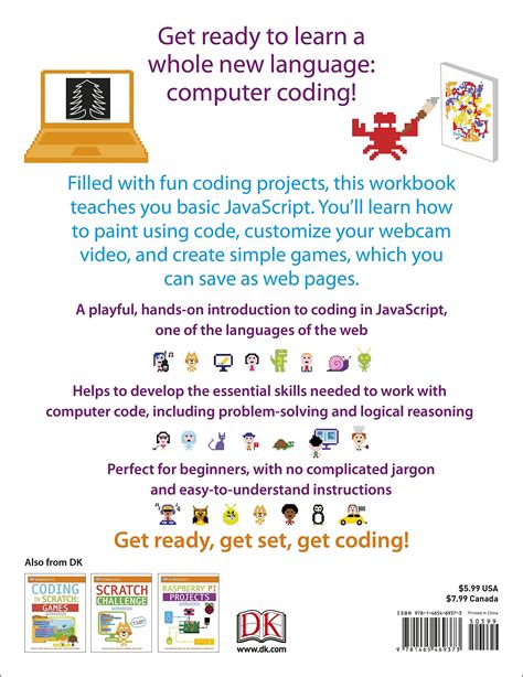 Full Download Dk Workbooks Computer Coding With Javascript Workbook By Dk Publishing