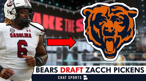 DL Zacch Pickens is the Bears' third round selection