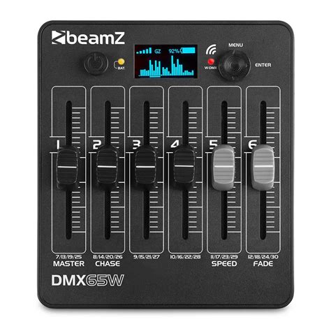 DMX65W Wireless Battery Operated DMX Controller - coolestguyplanet.net