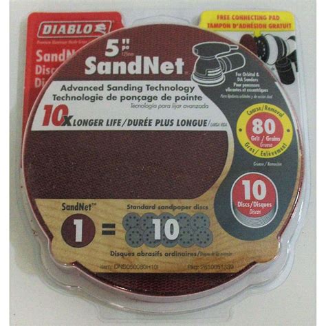 DND050080H10I Sanding Sanding Discs 5" …