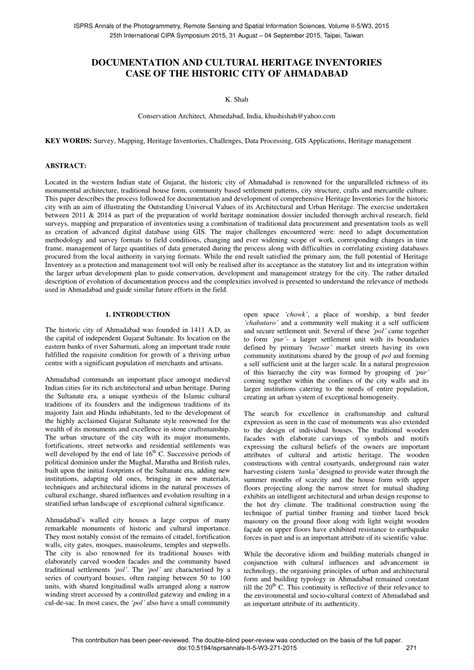 DOCUMENTATION AND CULTURAL HERITAGE INVENTORIES CASE OF THE HISTORIC ... - wintechmobiles.com