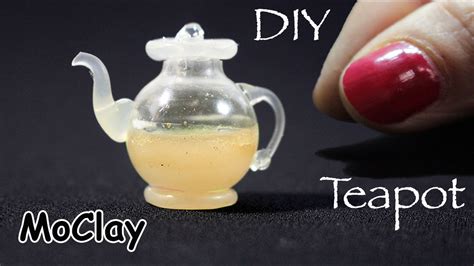 Dollhouse Miniature DIY Teapot - Dollhouse Accesories - muktibox.com