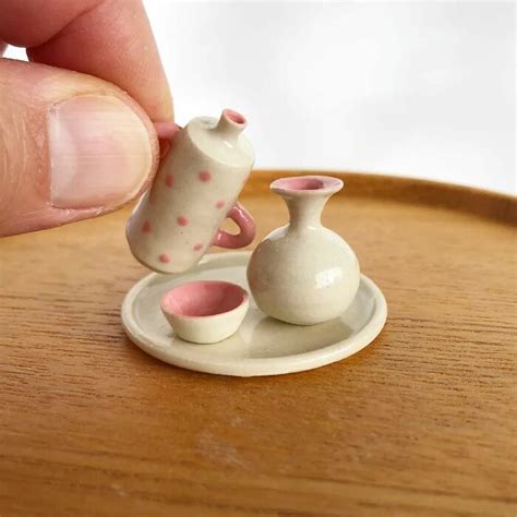 Dollhouse Miniature Pottery - Etsy - muktibox.com
