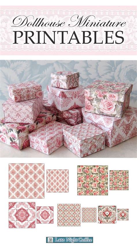 Dollhouse miniatures - Mini treasures wiki / printables - muktibox.com