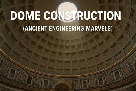 Dome Construction (Ancient Engineering Marvels) - wintechmobiles.com