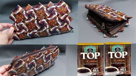 Dompet dari bungkus kopi | Dompet, Seni origami - raincitystudios.com