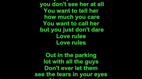 DON HENLEY - LOVE RULES LYRICS - SongLyrics.com