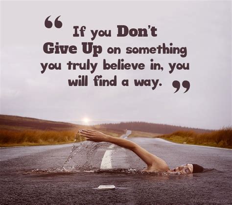 DON T GIVE UP NEVER
