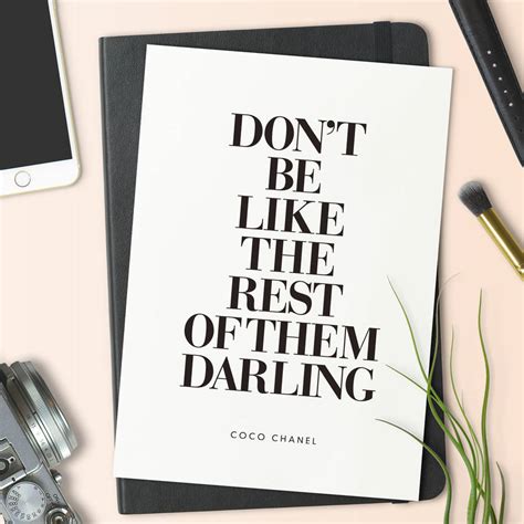 Download Dont Be Like The Rest Of Them Darling Lined Notebook 110 Pages Fun And Inspiring Quote On Light Aqua Blue Matte Soft Cover 6X9 Journal For Women Girls Teens Kids Journaling Children Friends Family By Horsin Around Press