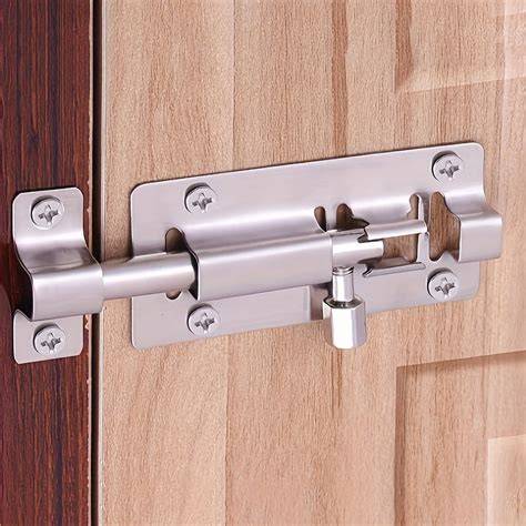 Door Latch Door Security Slide Latch Lock Copper Door Latch ... - eBay - raincitystudios.com