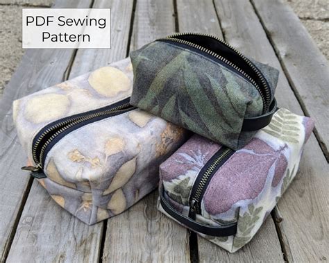 DOPP Bag/Kit Sewing Pattern PDF Pattern for Beginners Etsy