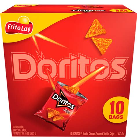 DORITOS® Nacho Cheese Flavored Tortilla Chips 10 Multi-Pack