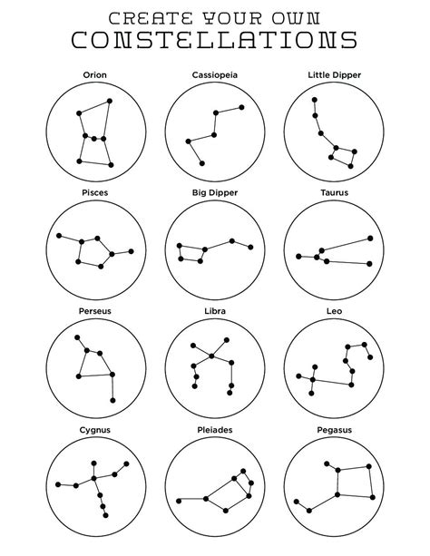 Dot-to-Dot Printable Constellations for Kids - - wintechmobiles.com