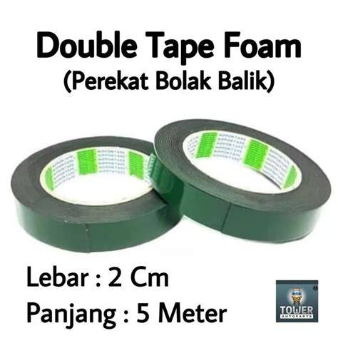 DOUBLE TAPE / DOBELTIP FOAM HIJAU KUALITAS 3M - raincitystudios.com