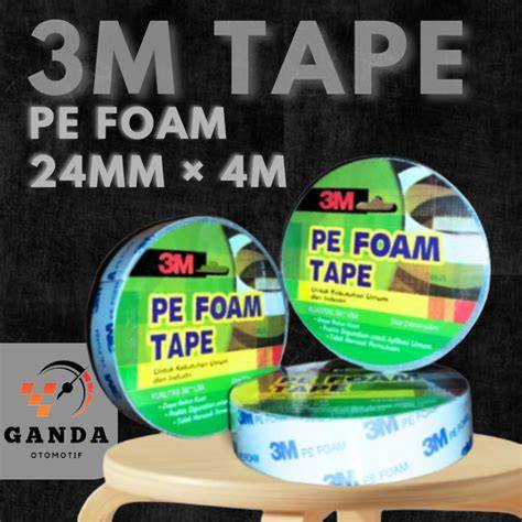 DOUBLE TAPE BUSA 3M PE FOAM 24MM × 4M - ORIGINAL - raincitystudios.com