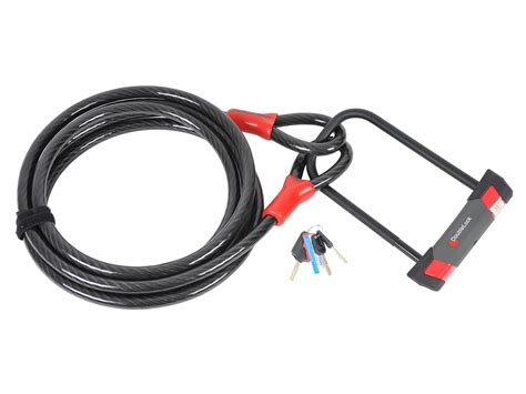 DoubleLock Beast Cable & U-Lock Combo – Ultra-Thick 9.8ft Security ... - raincitystudios.com