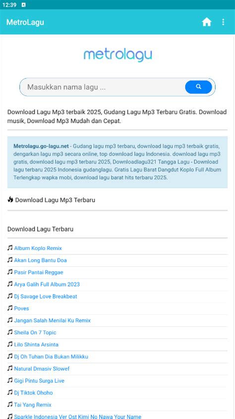 download mp3 metrolagu - elchoricharrua.com