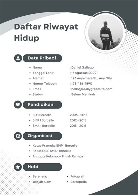 download riwayat hidup - elchoricharrua.com