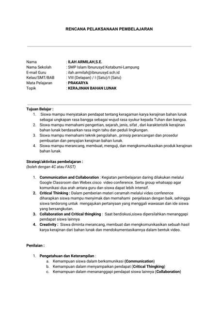 download rpp prakarya - elchoricharrua.com