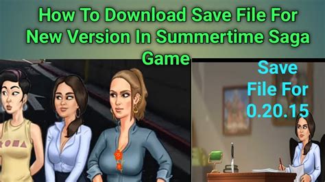 download save data summertime saga - elchoricharrua.com