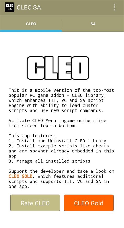 download script cleo gta sa android - elchoricharrua.com