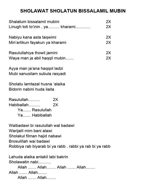 download sholawat sholatun bissalamil mubin - elchoricharrua.com