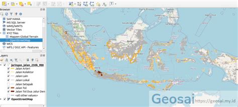 Download shp Jaringan Jalan Indonesia - Geosai - wintechmobiles.com
