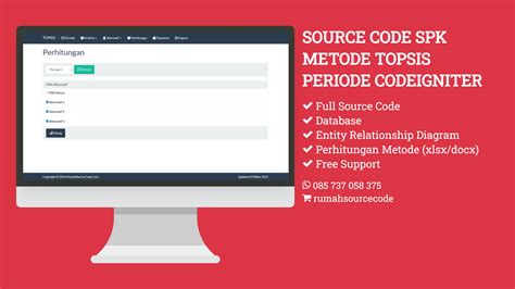 download source code spk metode topsis - elchoricharrua.com