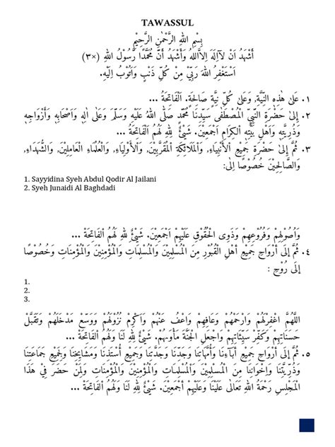 download tawasul lengkap doc - elchoricharrua.com