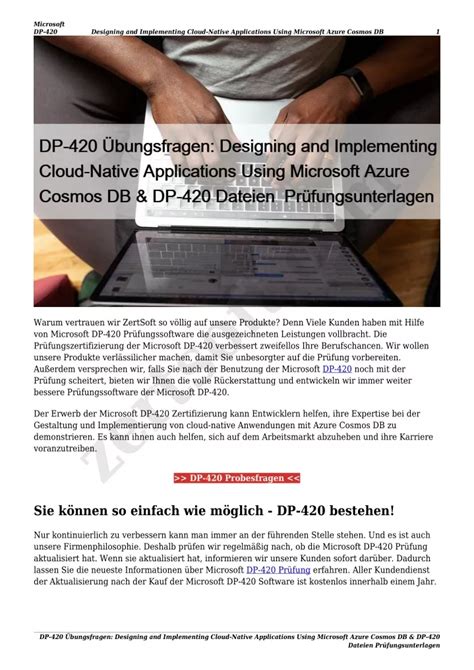 DP-420 Probesfragen