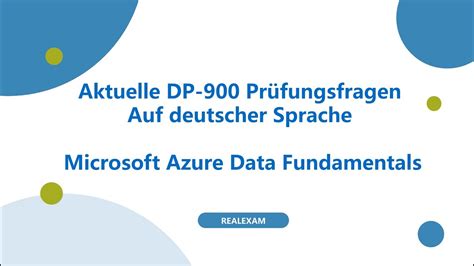 DP-900 Deutsch Prüfungsfragen