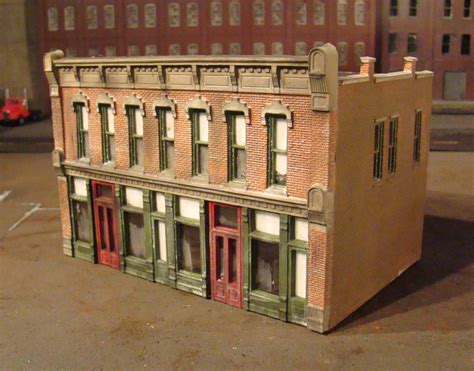 DPM O Scale Buildings - Avery Street Stores