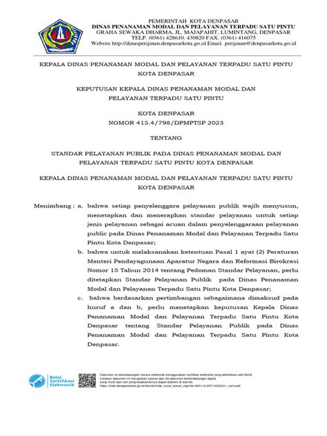 dpmptsp denpasar - elchoricharrua.com